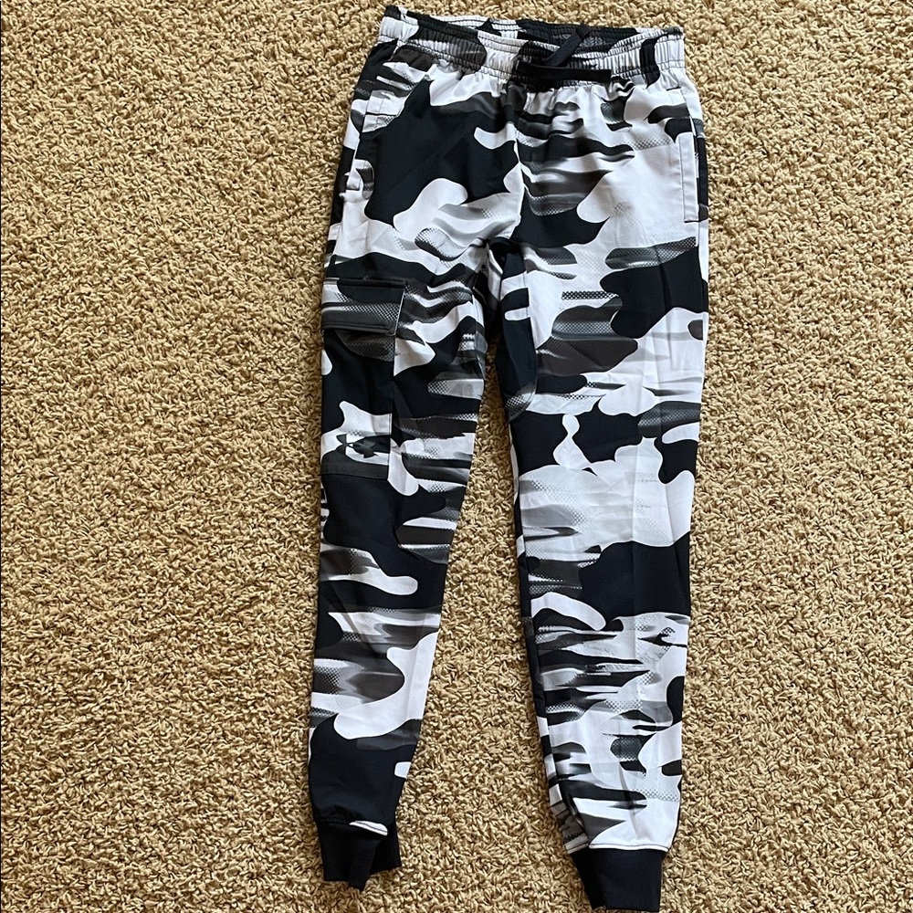 Kids Under Armour Camouflage Jogger Pants